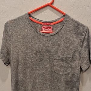 Superdry Charcoal Short Sleeve Tee